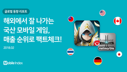 모바일인덱스 [글로벌 동향] 리포트 (2018.02)