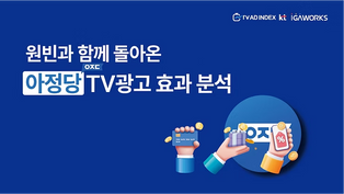 원빈과 함께 돌아온 아정당 TV 광고 효과 분석