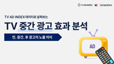 TV 중간 광고 노출 효과 분석 (feat.전 광고, 후 광고)