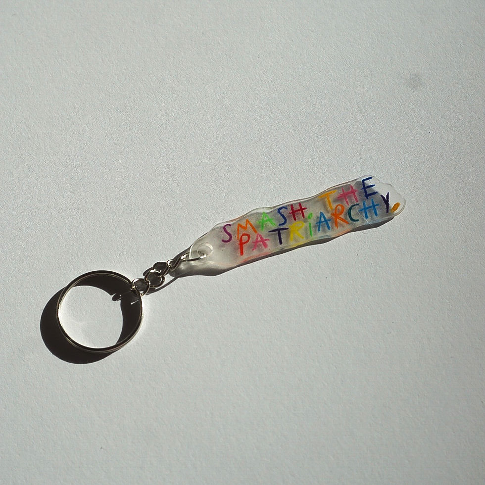 SMASH THE PATRIARCHY Anhänger