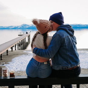 Lovebirds in Lake Tahoe