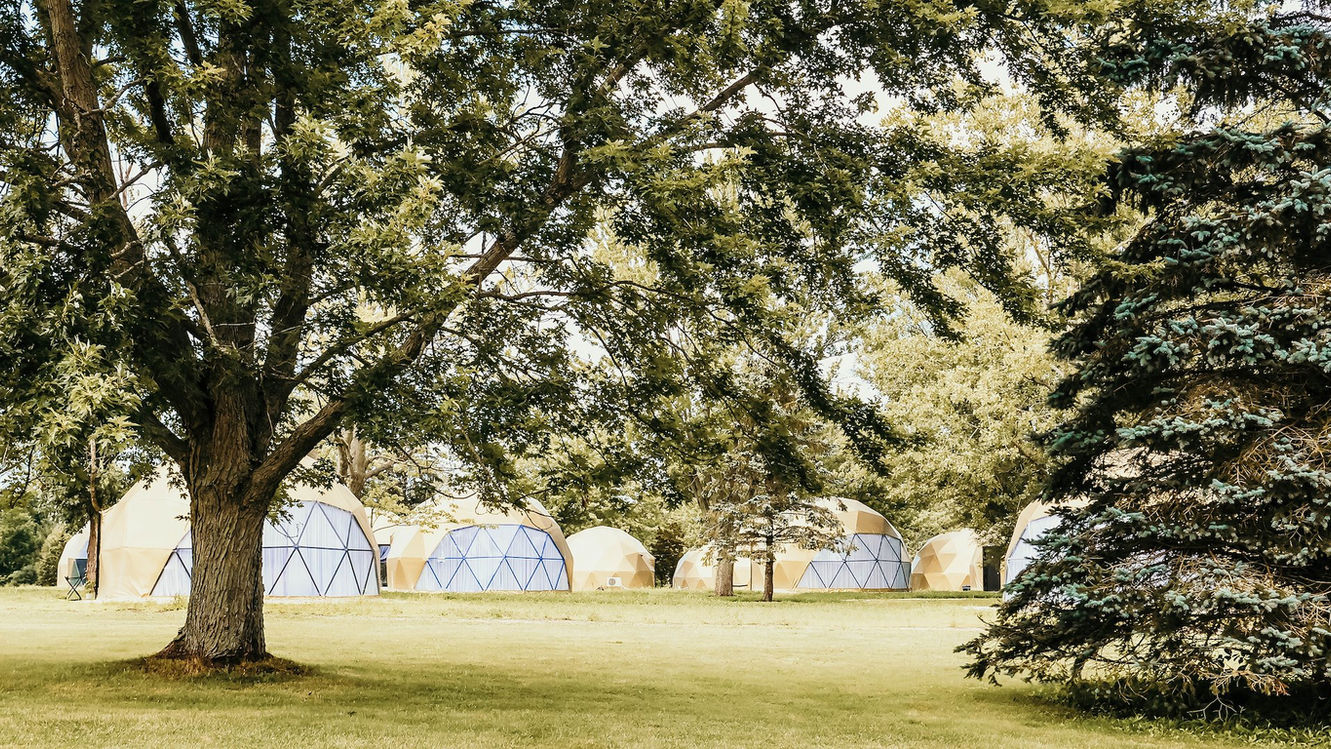 dome in a field