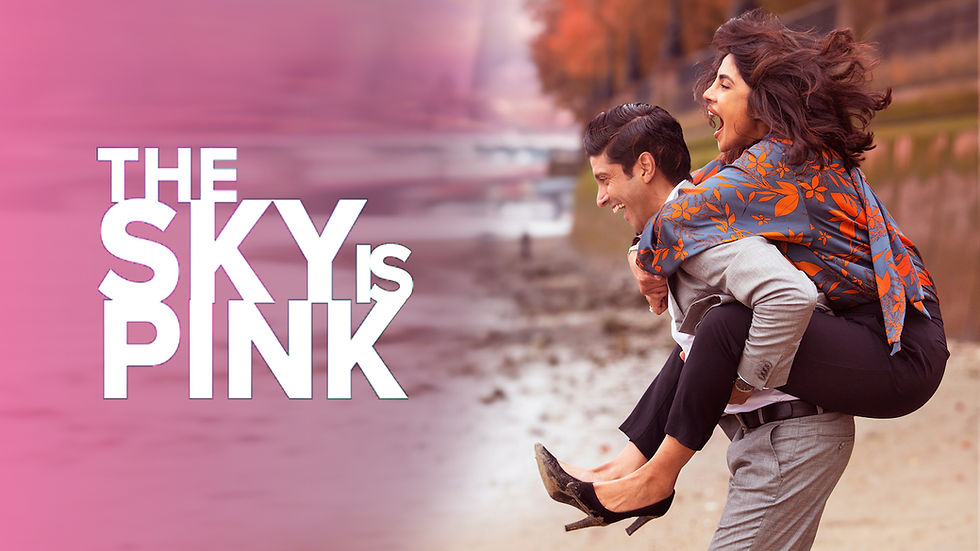 Movie poster for The Sky Is Pink