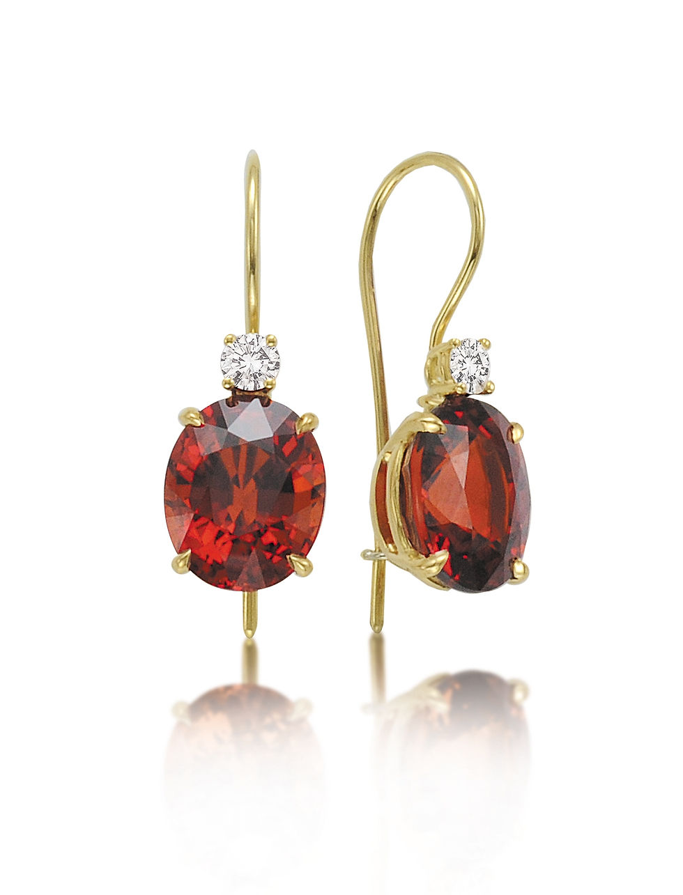 Spessartite Garnet Earrings