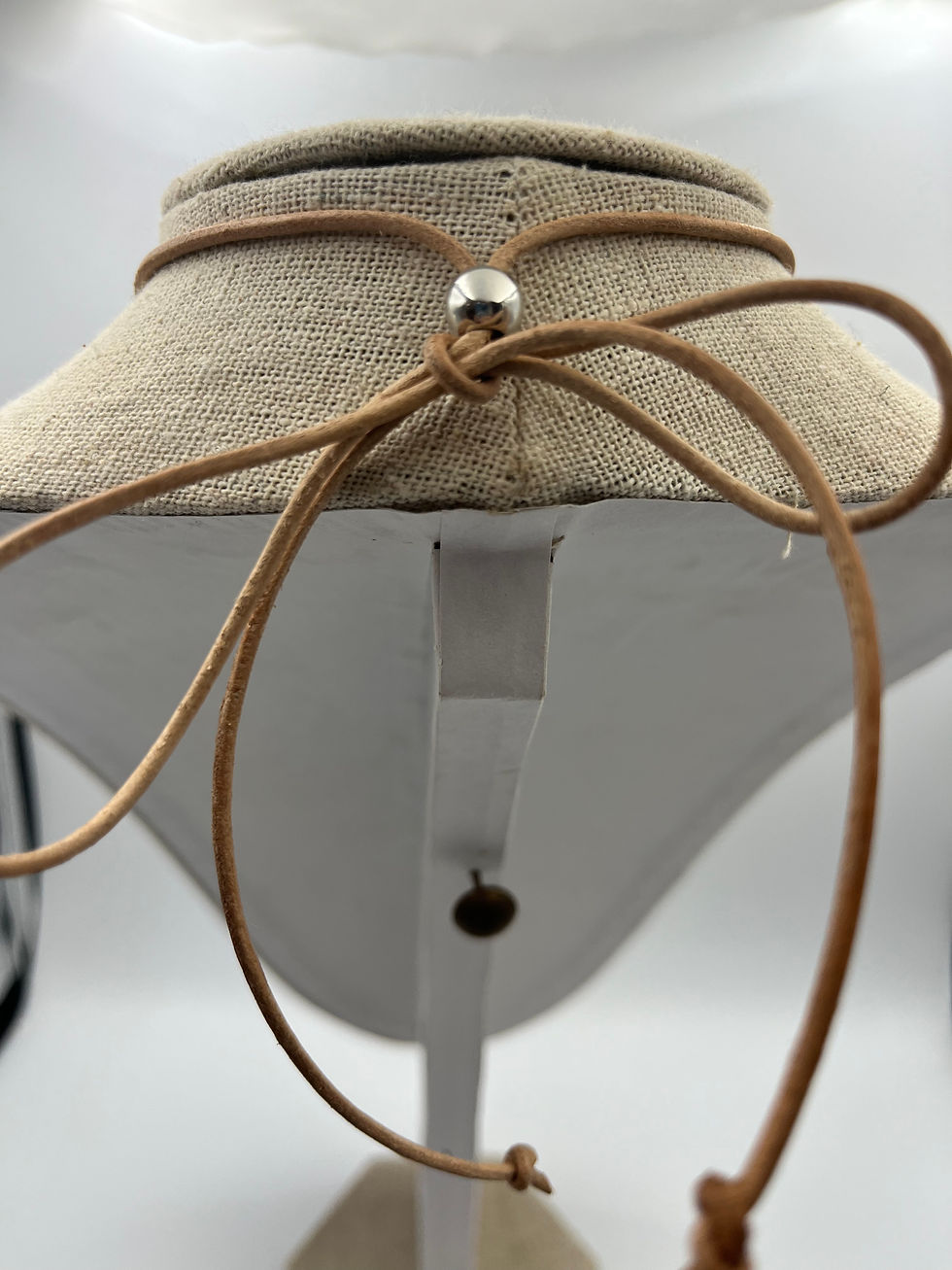 Miniature : Collier «  la mémoire de l’eau »/ verre filé et fusionné