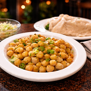 Curry Channa and Potatoes Plate – Small