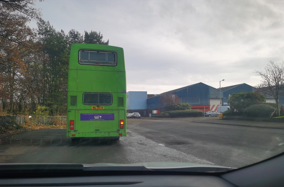 Back of the bus