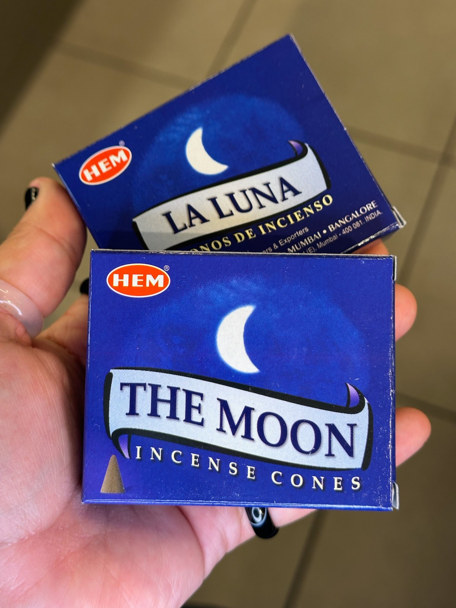 The Moon - Incense Cones