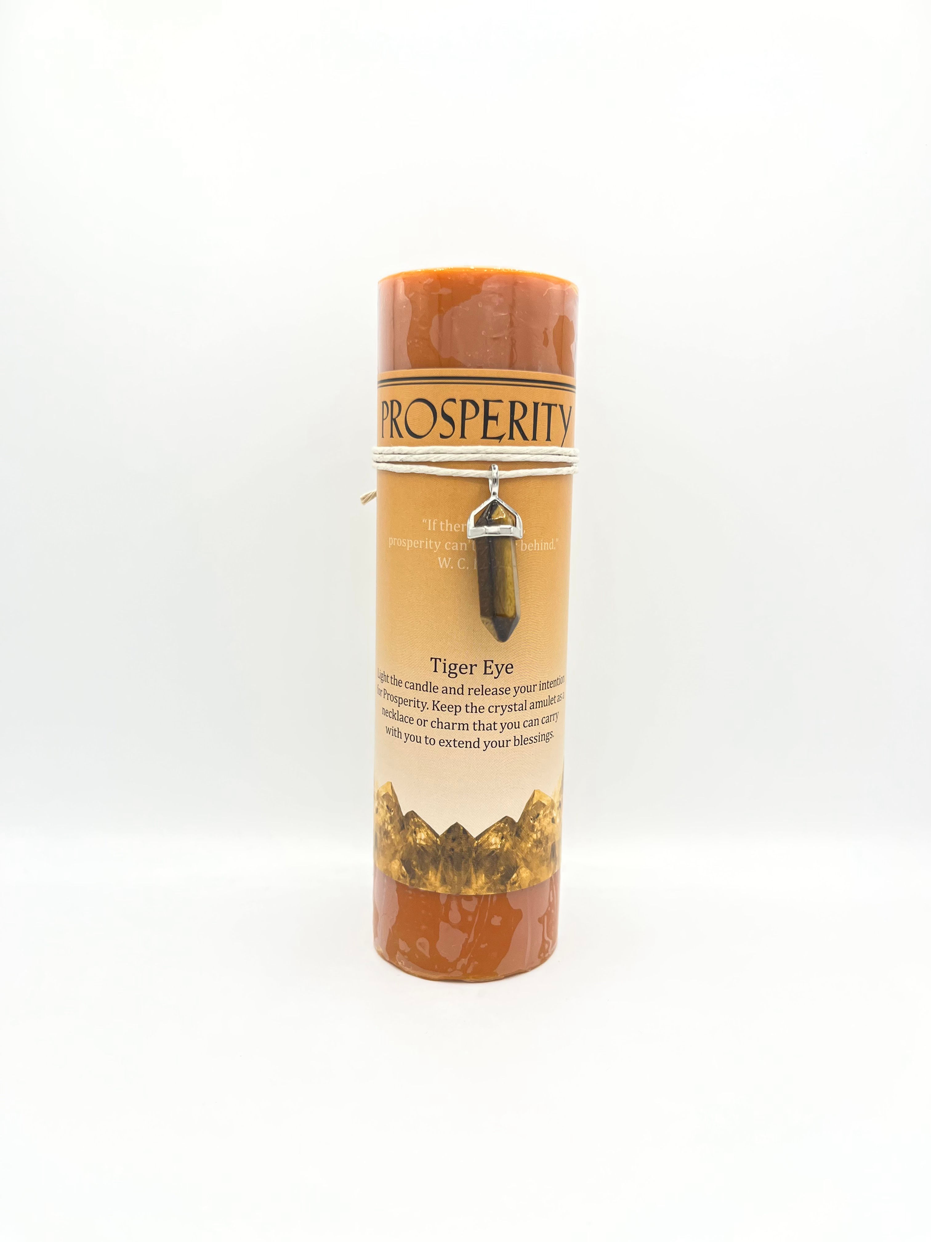Prosperity - Crystal Candle