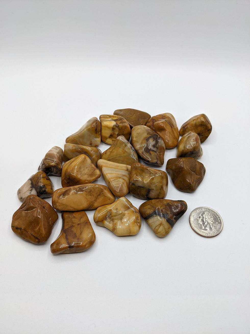 Thumbnail: Yellow Jasper - Tumbled
