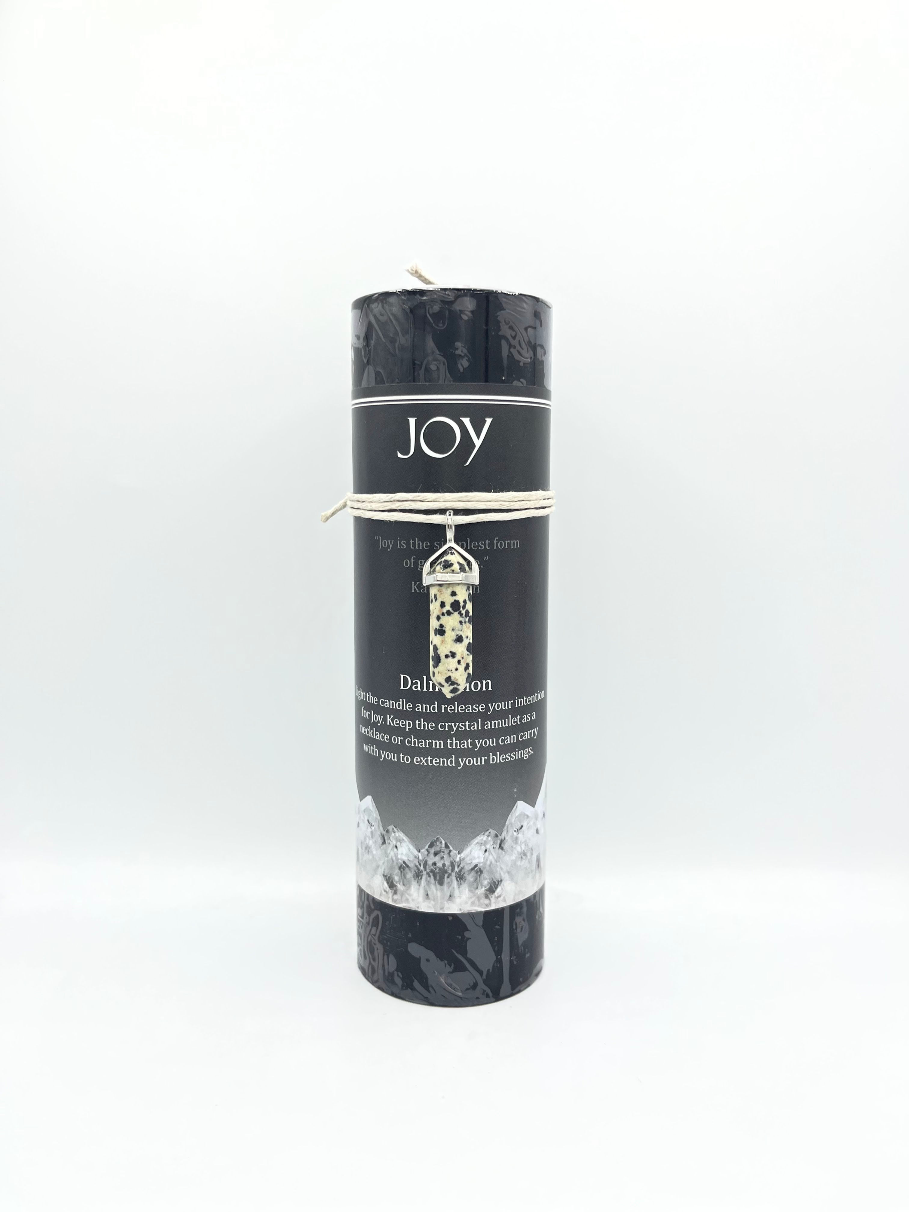 Joy - Crystal Candle
