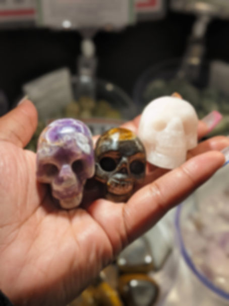Crystal Skulls - Carvings