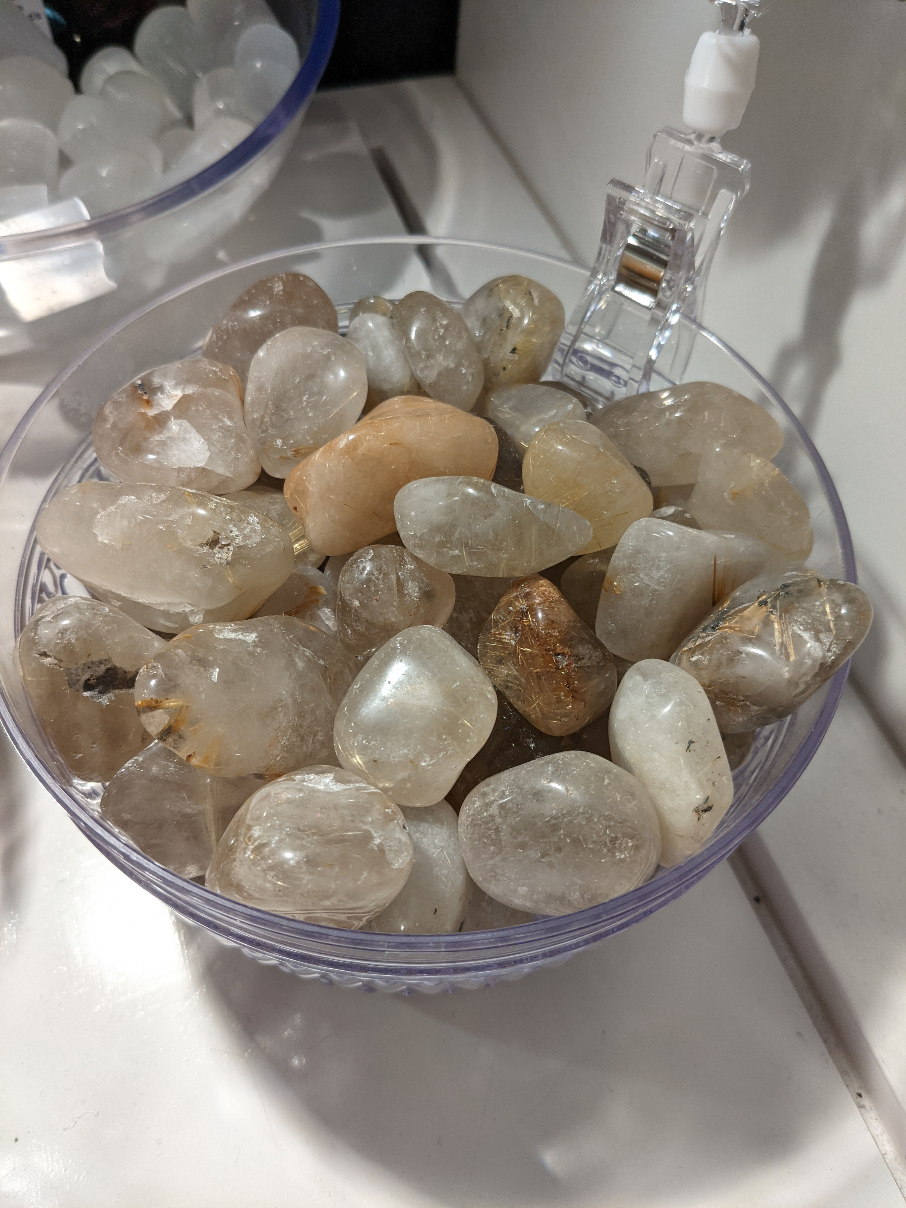 Rutilated Quartz - Tumbled