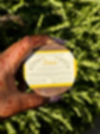 Turmeric soap round