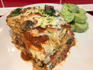 Saucy Polenta & Veggie Bake