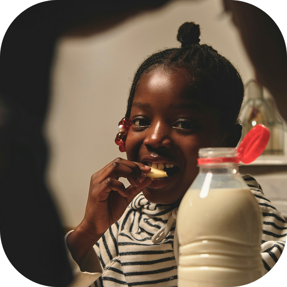 The child's anxious expression and fidgeting movements highlight the impact of neuropsychiatric symptoms on their mental health and well-being.