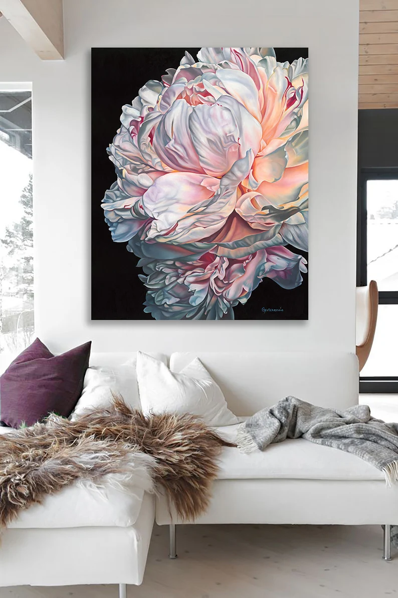 Thumbnail: "Angels Smile" Limited Edition of 50 Print on Canvas