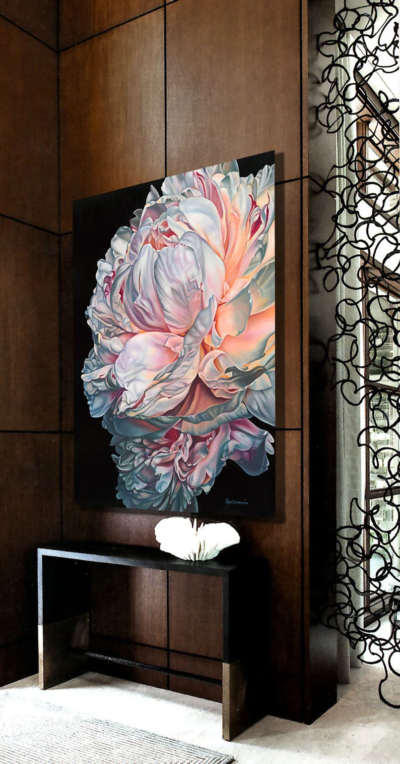 Thumbnail: "Angels Smile" Limited Edition of 50 Print on Canvas