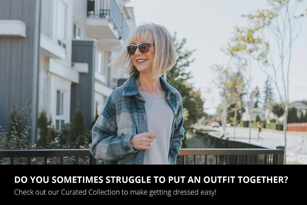 We are so excited to share with you our first of a series of Curated Collections! These classic styles are some of our favourites. They compliment each other and are meant to make getting dressed easy and effortless!