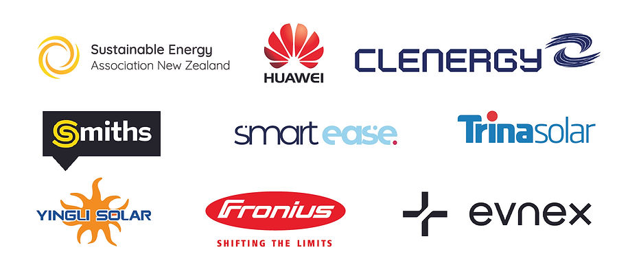 A collection of company logo's.