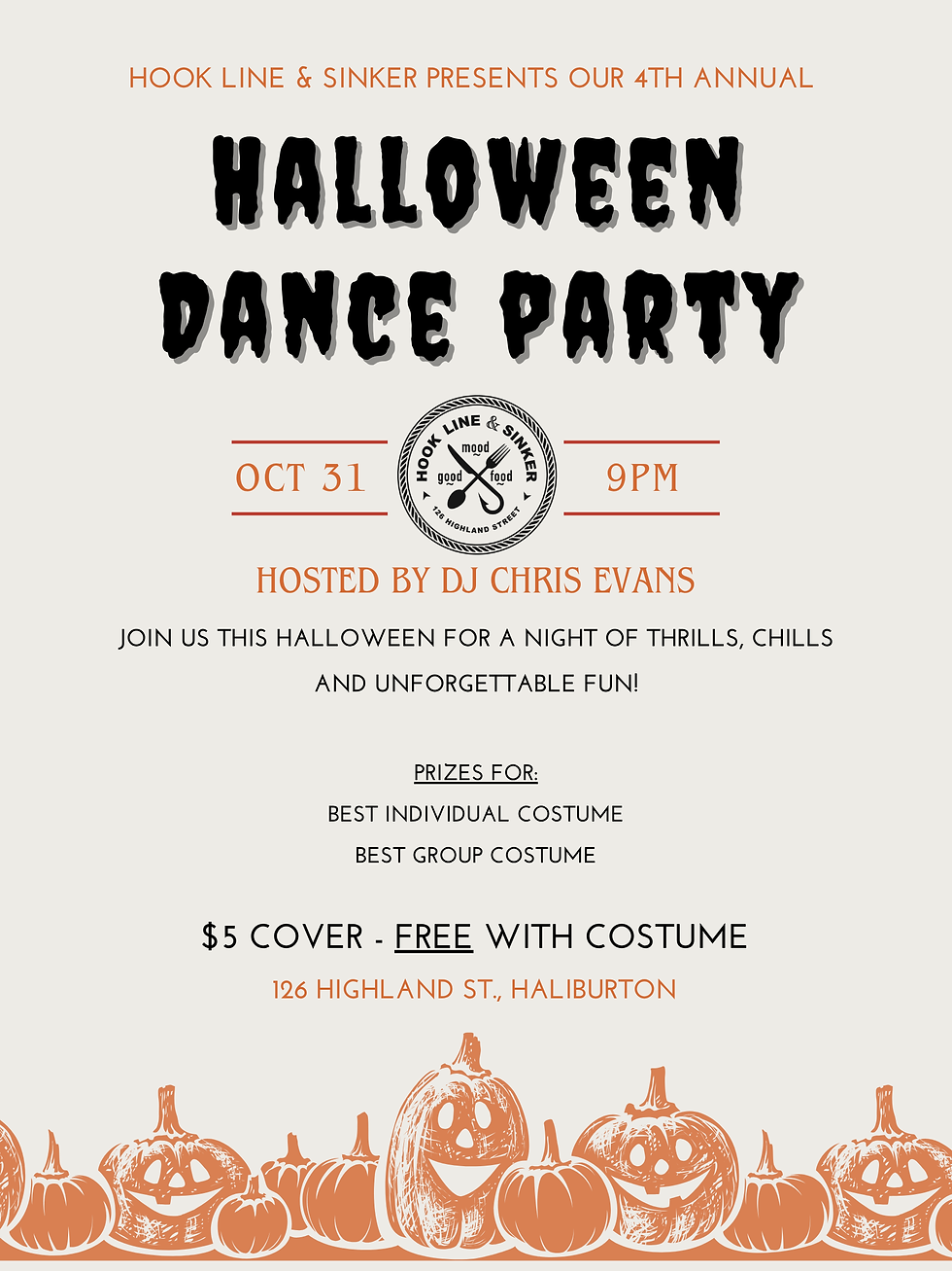 Halloween Dance Party with DJ Chris Evans