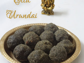 BLACK SESAME SEEDS LADOO / ELLU URUNDAI