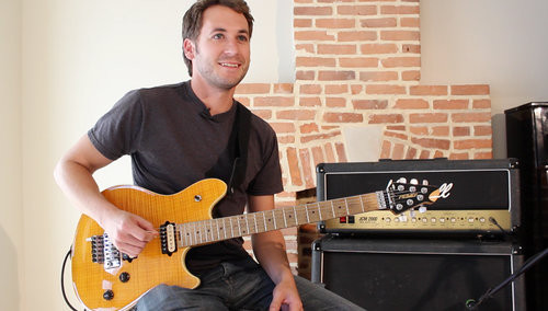 Photo of guitar teacher, Michael Palmisano