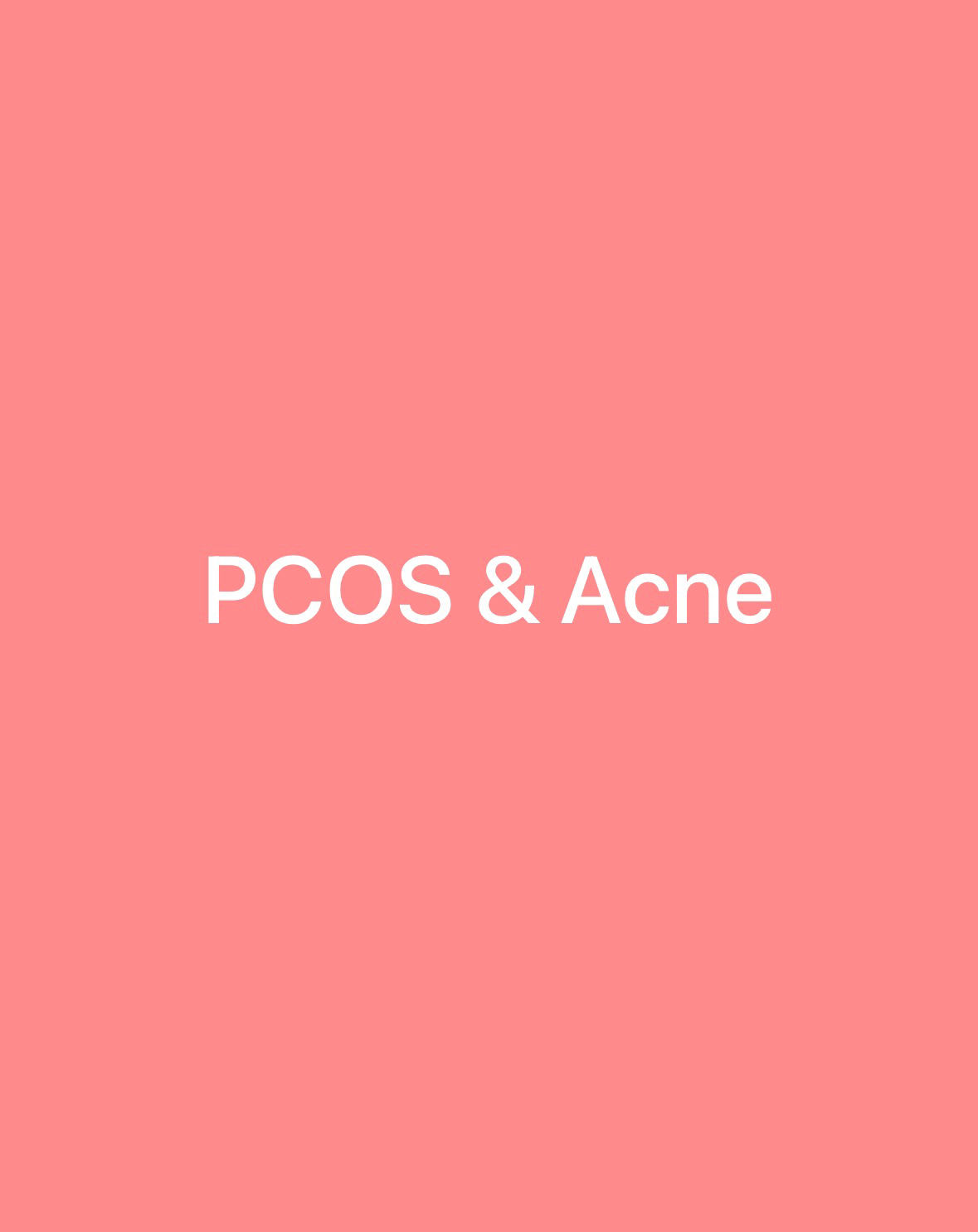 PCOS & Acne Bundle