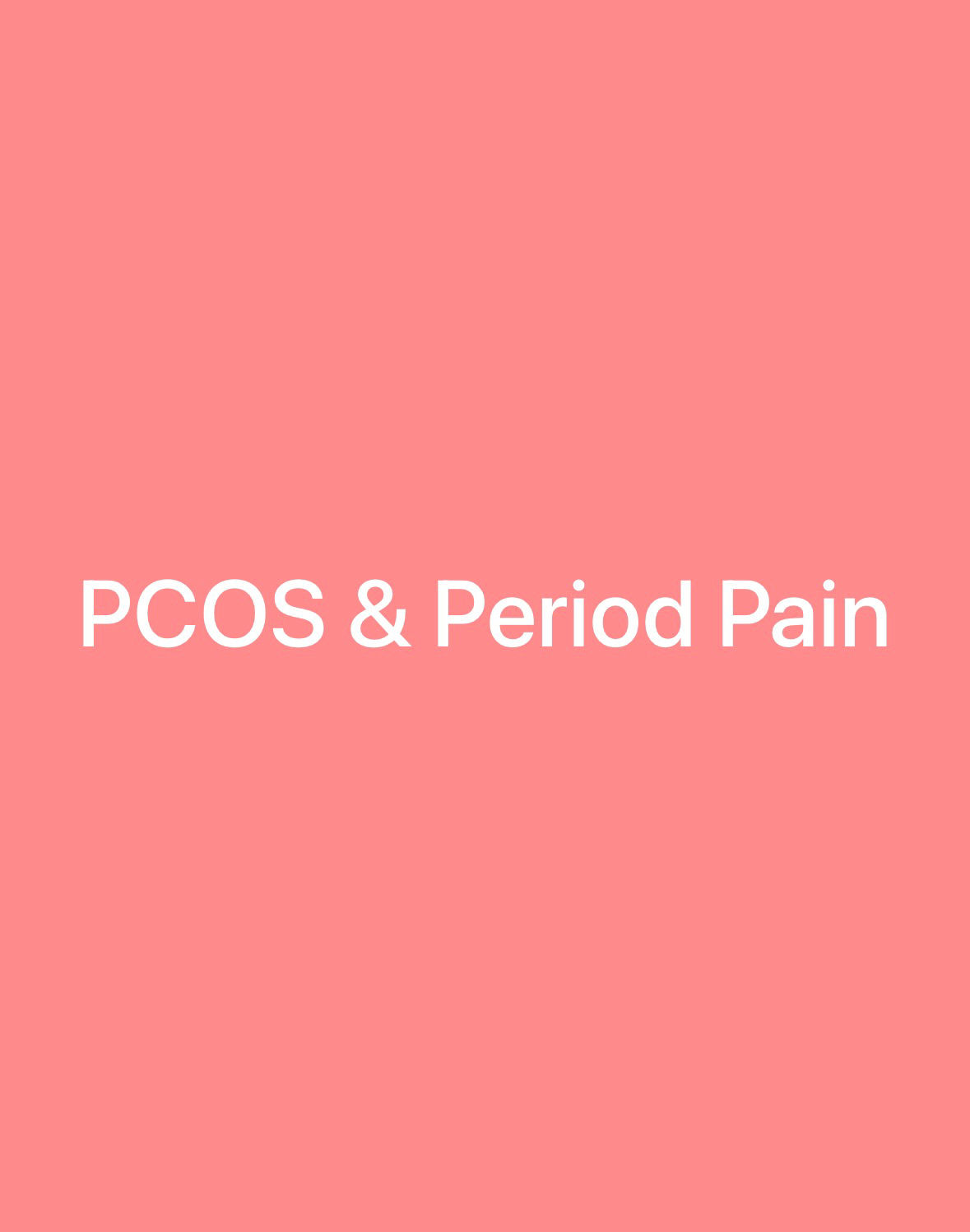 PCOS & Period Pain Bundle