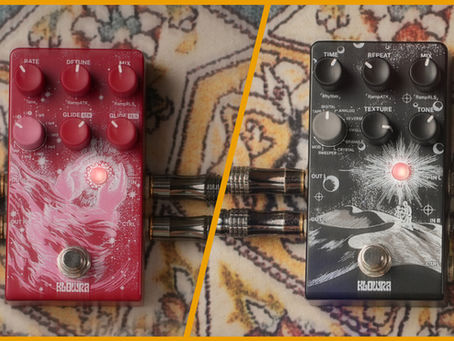 klowra pedals guitar effects delay pitch shifter