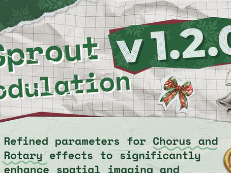 Klowra Everlast Delay & Sprout Modulation Firmware v1.2.0 Now Live