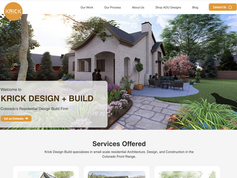 Krick Design Build Website