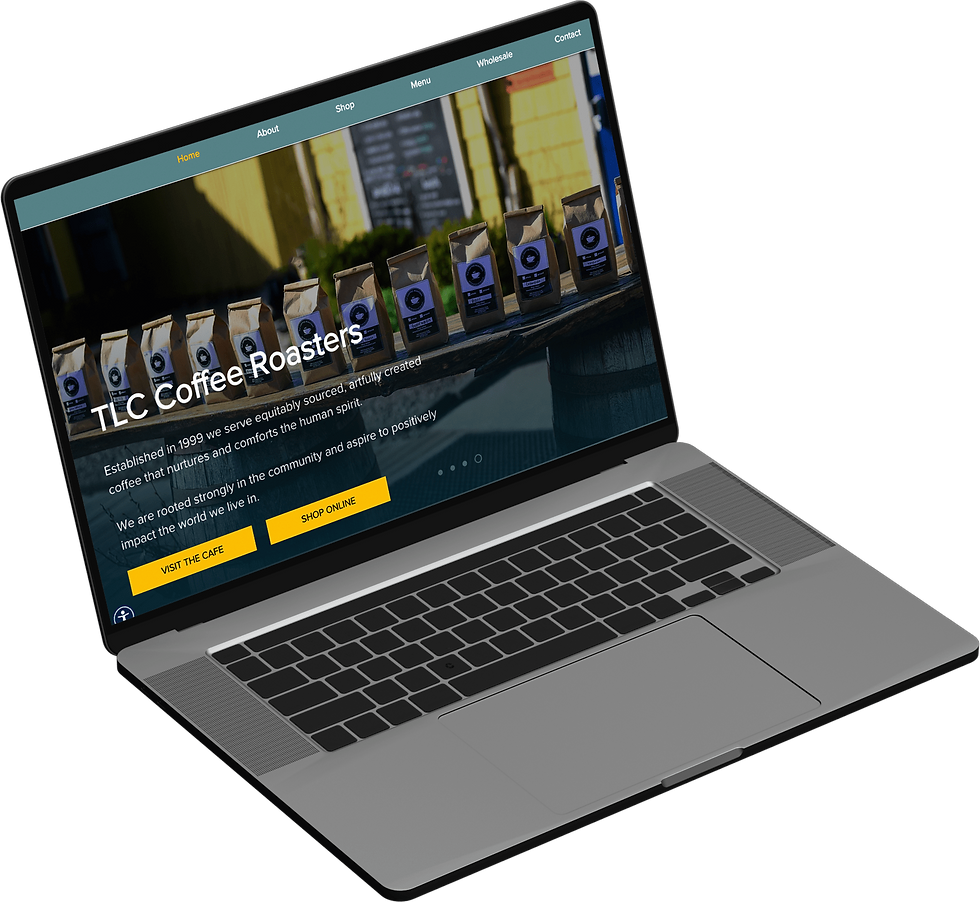 Website Mockup Laptop