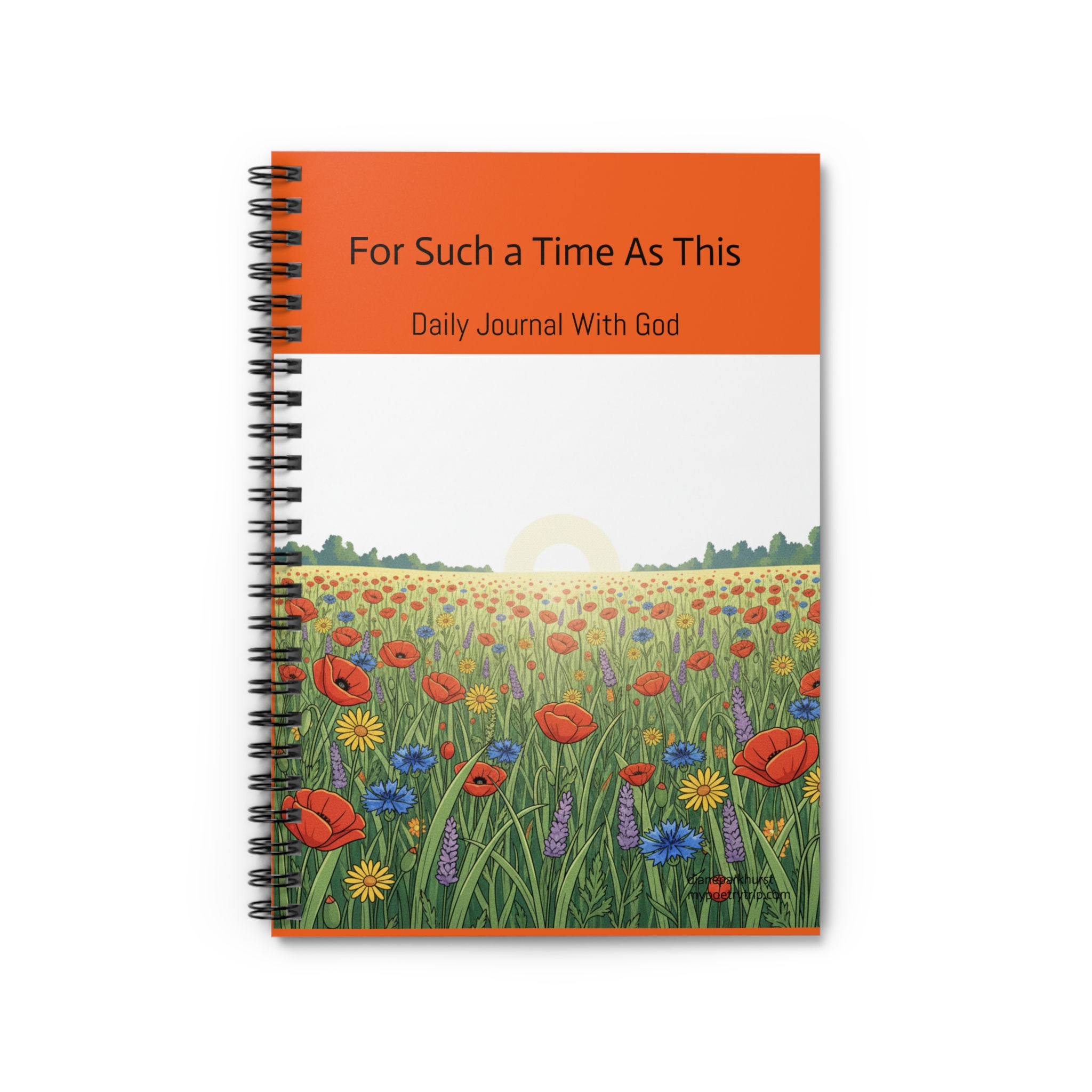 For Such a Time As This — Daily Christian Journal Notebook