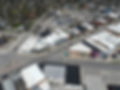 Aerial view of a town with buildings