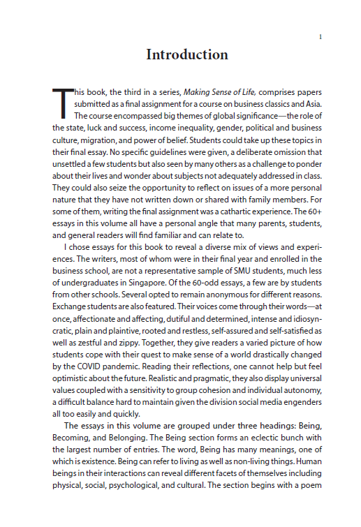 Thumbnail: Making Sense of Life (finally?)