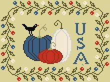 Made in America #2625DL | RWNAS Cross Stitch