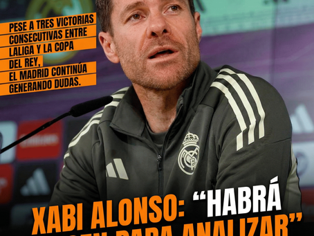 Xabi Alonso utilizará el receso invernal para replantear ideas: “Habrá margen para analizar”.