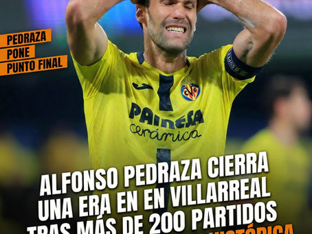 Alfonso Pedraza cierra una era en Villarreal tras más de 200 partidos y una Europa League histórica.