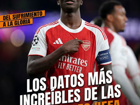 Las estadísticas que dejaron las semifinales europeas más intensas de la temporada
