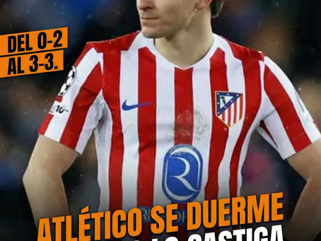 Atlético se duerme y Brujas lo castiga: dos goles en 15 minutos dejan la serie abierta.
