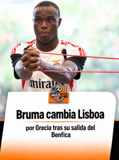 Bruma cambia Lisboa por Grecia tras su salida del Benfica.
