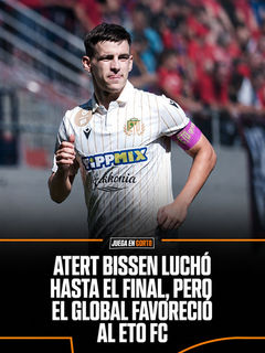 Atert Bissen luchó hasta el final, pero el global favoreció al ETO FC.