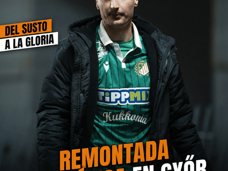ETO sufre, remonta en la prórroga y elimina al Kecskemét para meterse en semifinales de la Copa de Hungría.
