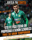 El ETO FC ficha en propiedad a Schön Szabolcs tras su gran temporada.