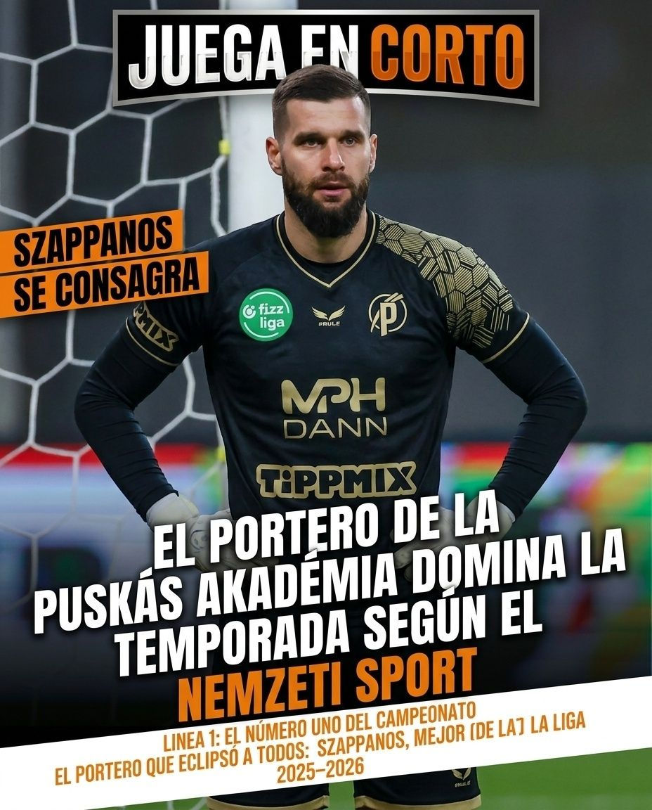 Szappanos Péter, elegido mejor jugador del año en Hungría por una diferencia mínima histórica.