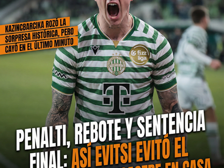 Penalti, rebote y sentencia final: así evitó el Ferencváros el desastre en casa.