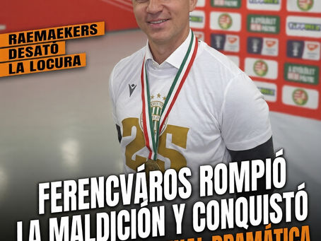 Ferencváros rompió la maldición y conquistó la copa en una final dramática.