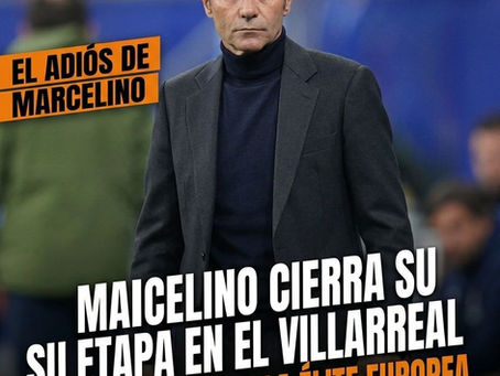 Marcelino cierra su etapa en el Villarreal tras devolverlo a la élite europea.
