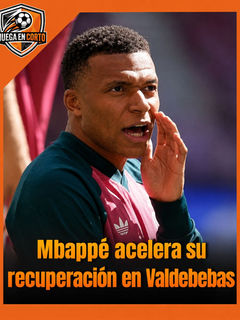 Mbappé trabaja para llegar ante el Villarreal.